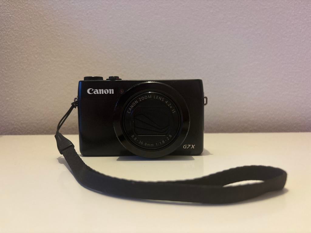 Canon G7X compactcamera - Perfect voor vloggen!, Audio, Tv en Foto, Fotocamera's Digitaal, Zo goed als nieuw, Canon, 4 t/m 7 keer