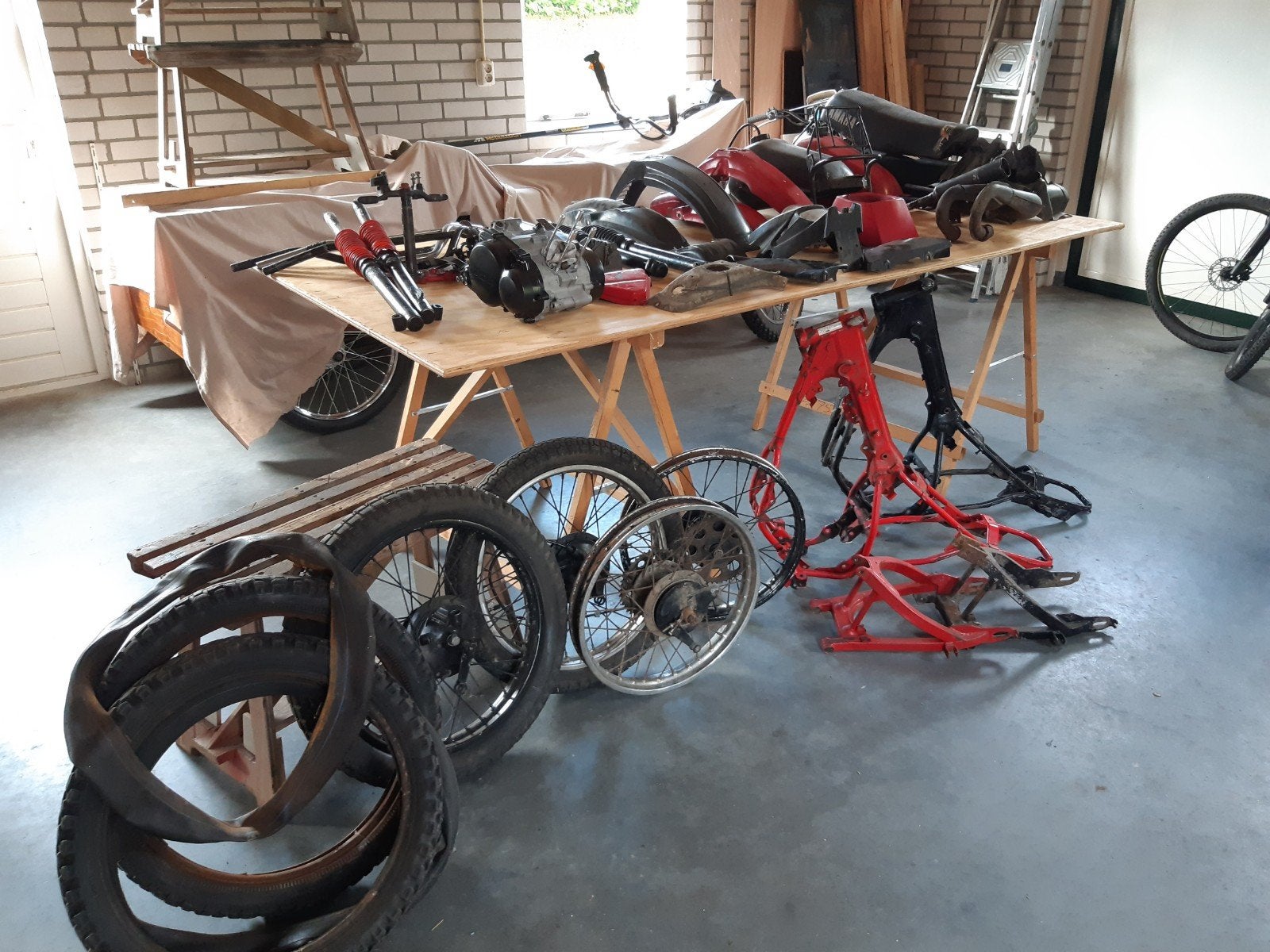 yamaha dt onderdelen, Ophalen, Gebruikt