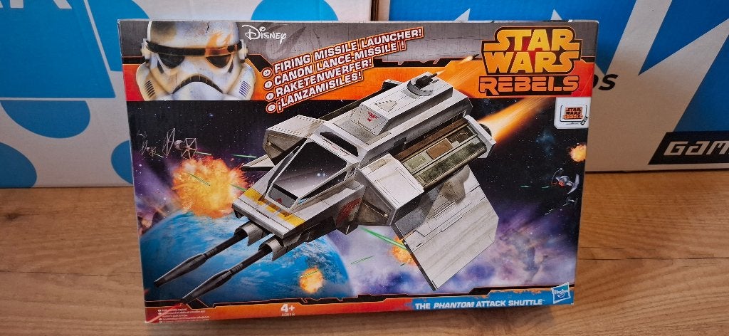 Star Wars Rebels - Hasbro - Phantom Attack Shuttle (2014), Verzenden, Zo goed als nieuw, Actiefiguurtje