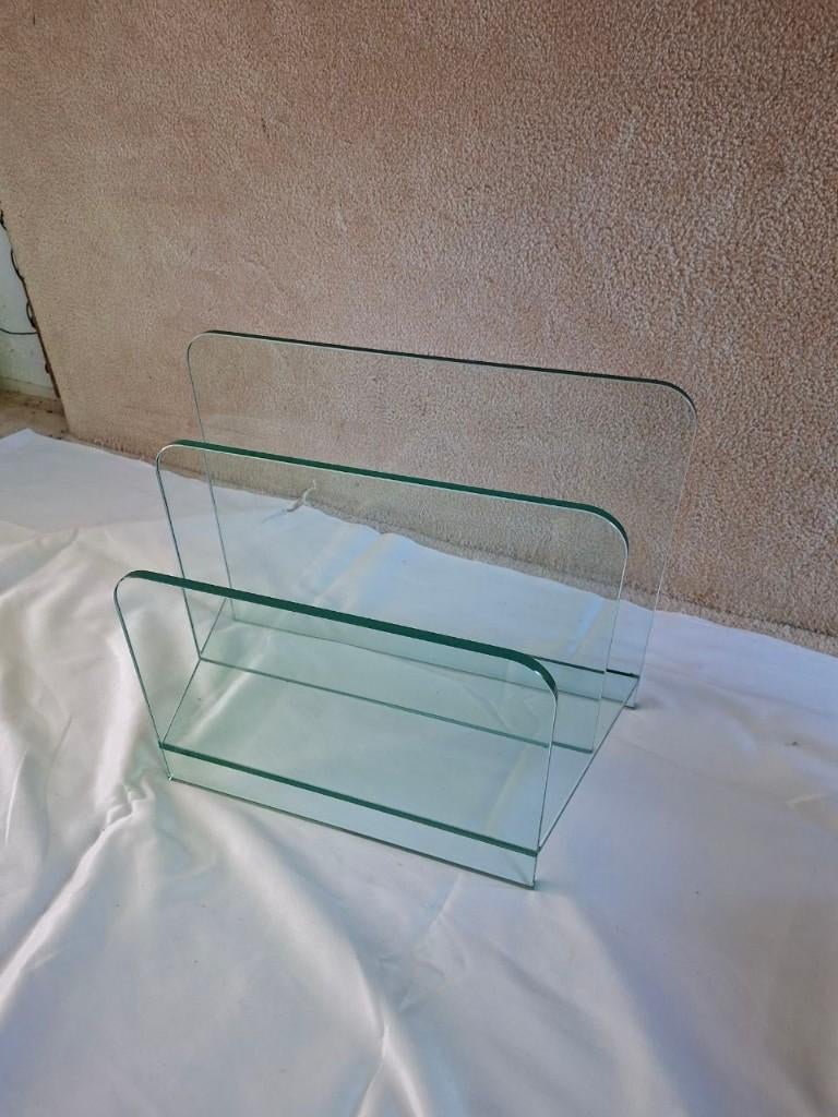 Lectuurbak van glas, Ophalen, Gebruikt