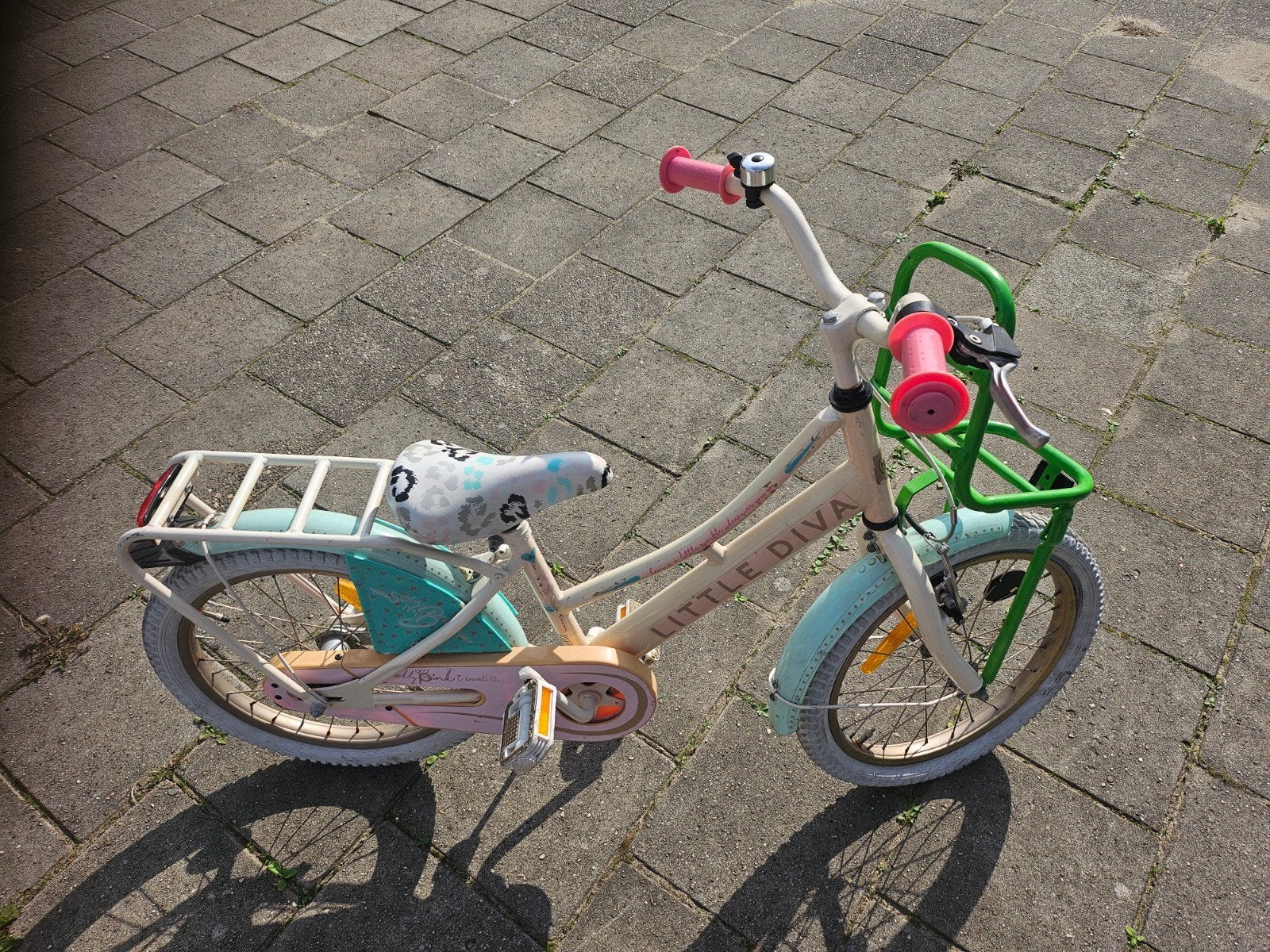 Little Diva meisjesfiets - 20 inch, Fietsen en Brommers, Ophalen, Terugtraprem, Little Diva, 16 tot 20 inch