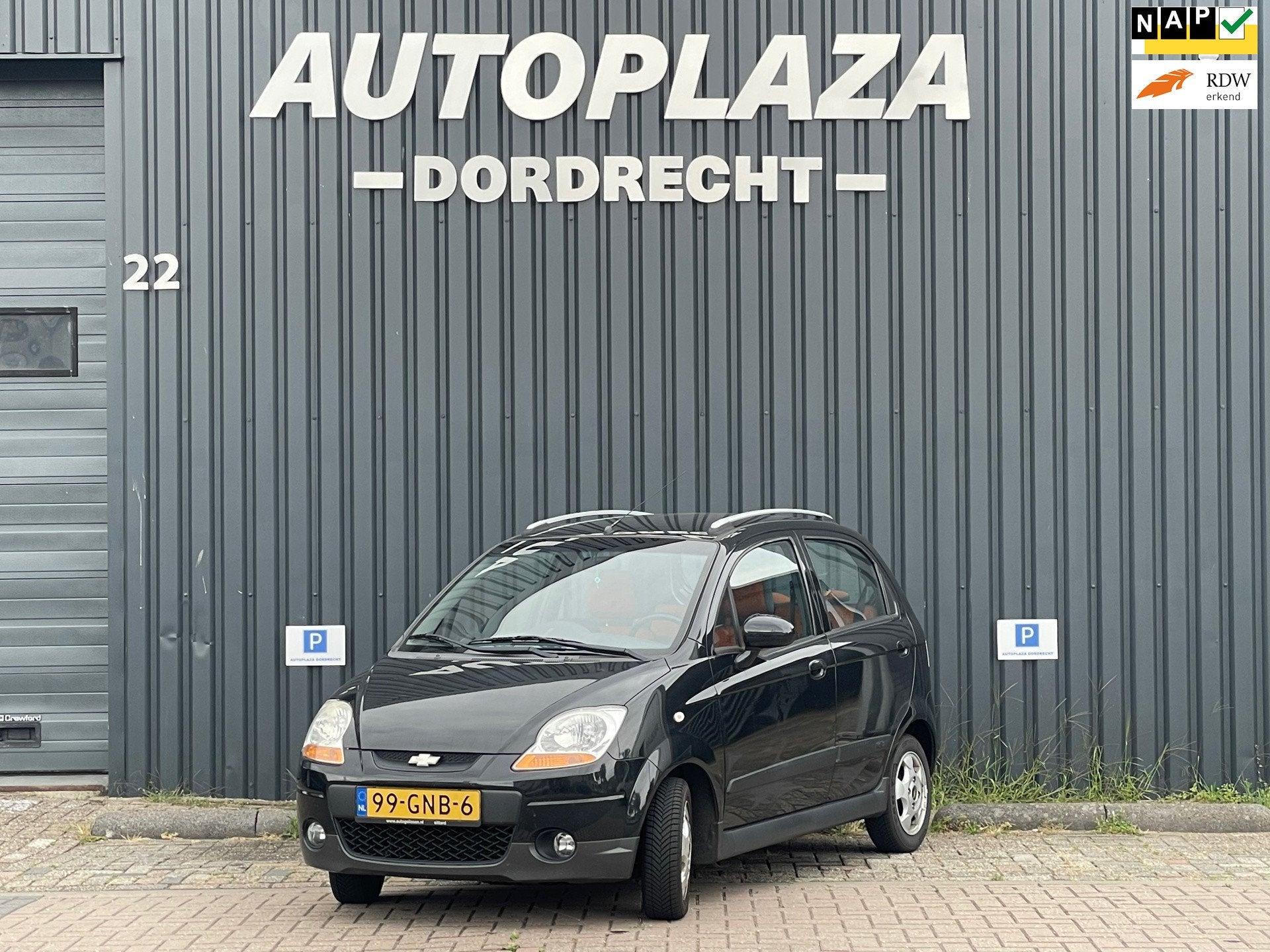 Chevrolet Matiz 0.8 Style|Automaat|Vol Onderh|, Auto's, Chevrolet, Gebruikt, Zwart, Origineel Nederlands, Bedrijf