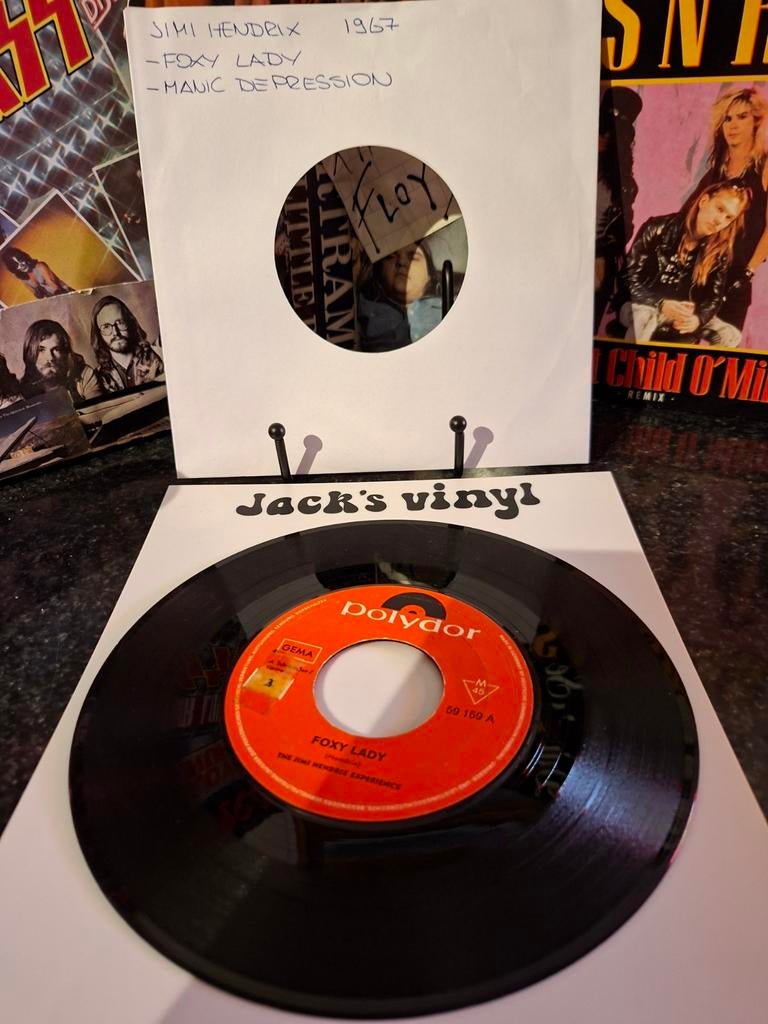 Jimi Hendrix - Foxy Lady / Manic Depression (1967), Ophalen of Verzenden, Gebruikt, Overige formaten, Alternative