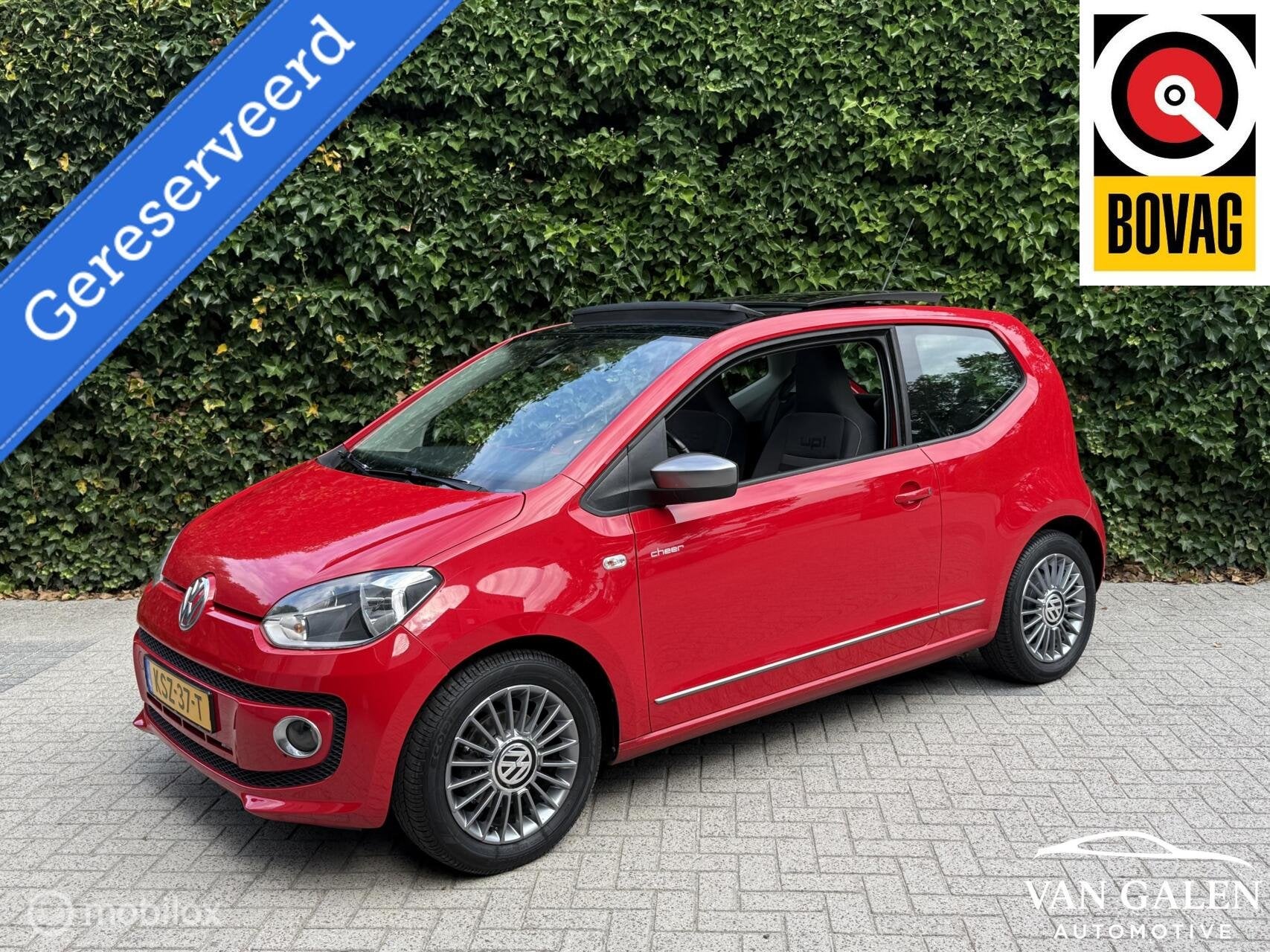 Volkswagen Up! 1.0 Cheers Up! Panoramadak|Navi|Stoelverwarmi, Auto's, Voorwielaandrijving, Gebruikt, Up!, Handgeschakeld
