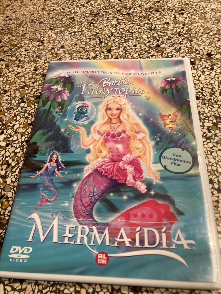 Dvd Barbie mermaidia, Cd's en Dvd's, Alle leeftijden, Ophalen of Verzenden, Zo goed als nieuw