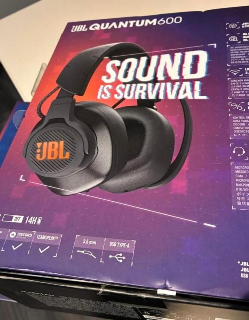 JBL Quantum 600 koptelefoon, Ophalen, Zo goed als nieuw, Overige merken, Surround