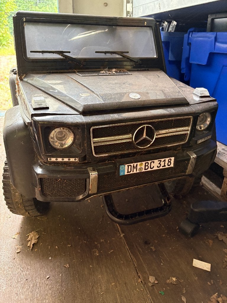 Mercedes G-Klasse kinderauto - opknapper, Kinderen en Baby's, Ophalen, Gebruikt