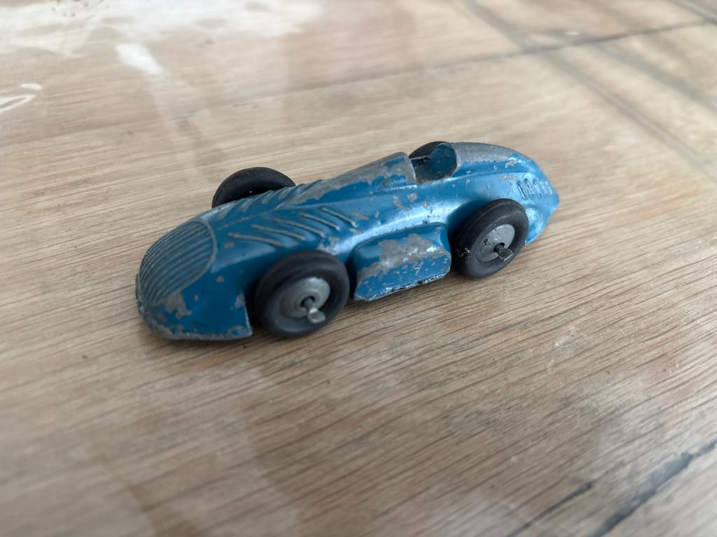 Vintage Timpo Toys Raceauto - Made in England, Overige merken, Gebruikt, 1:50 of kleiner, Auto