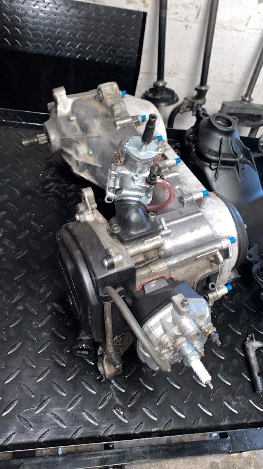 Gilera runner lc dd 70cc motorblok, Ophalen