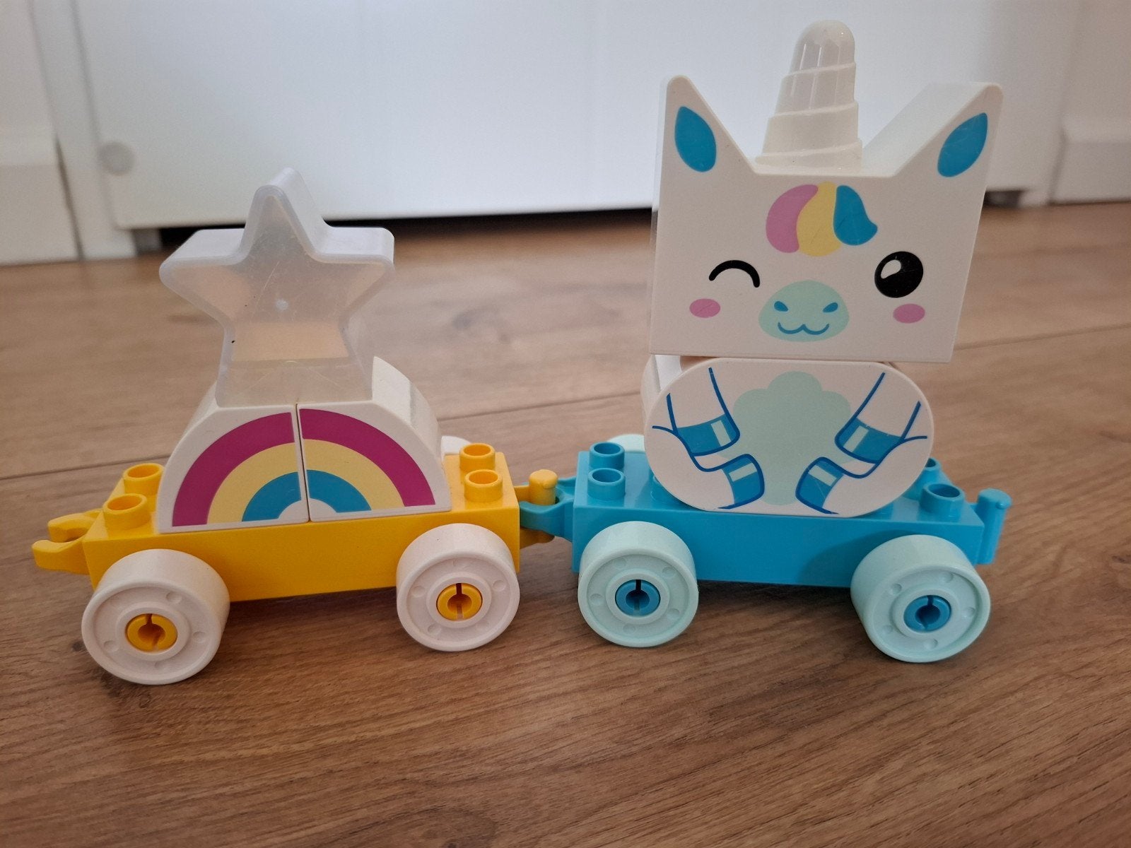 Duplo unicorn trein, Ophalen, Zo goed als nieuw, Duplo