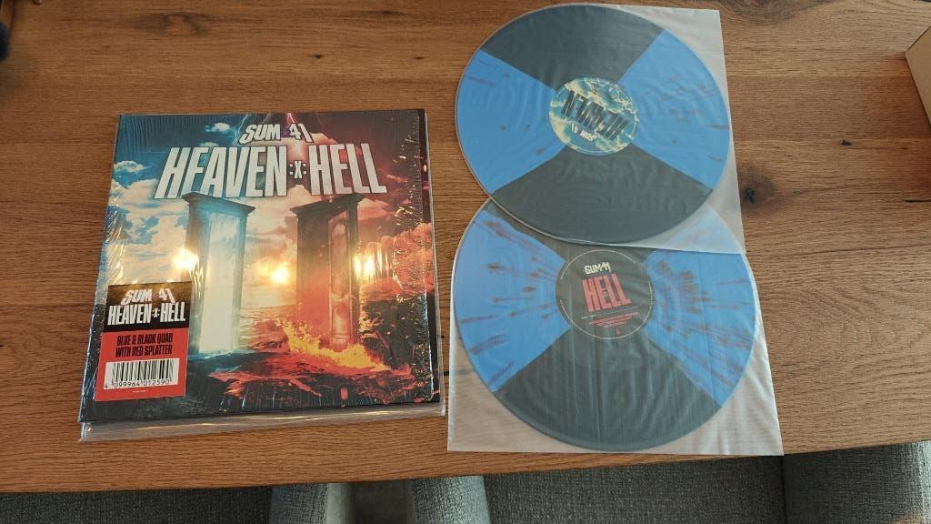 Sum 41 - Heaven x Hell (2LP, Ltd. Ed.), Limited edition, 2020 tot heden, Ophalen of Verzenden, Zo goed als nieuw