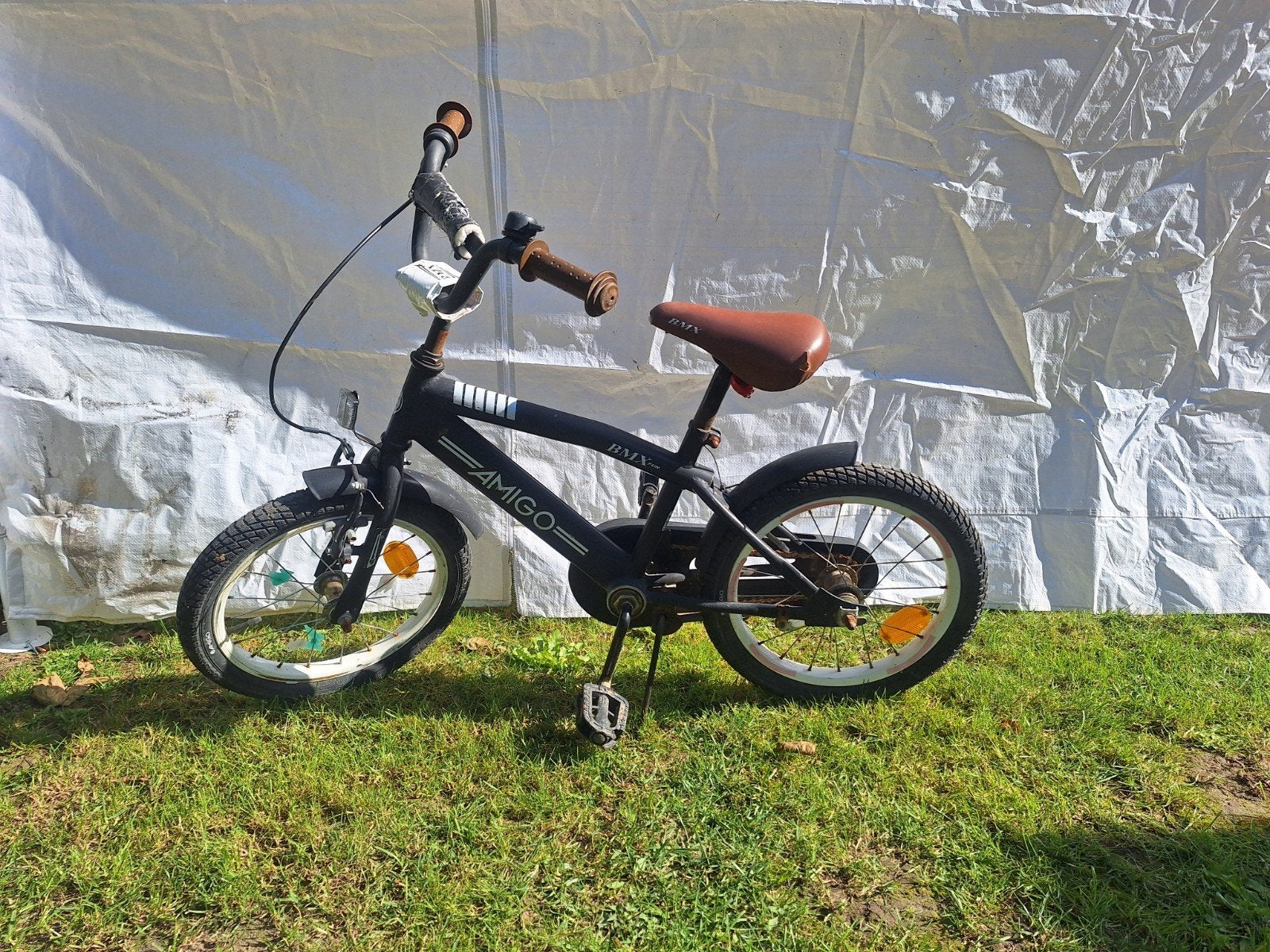 Stoere 16 inch jongensfiets - Ideaal voor beginners, 49 tot 53 cm, Ophalen, Gebruikt, Overige merken