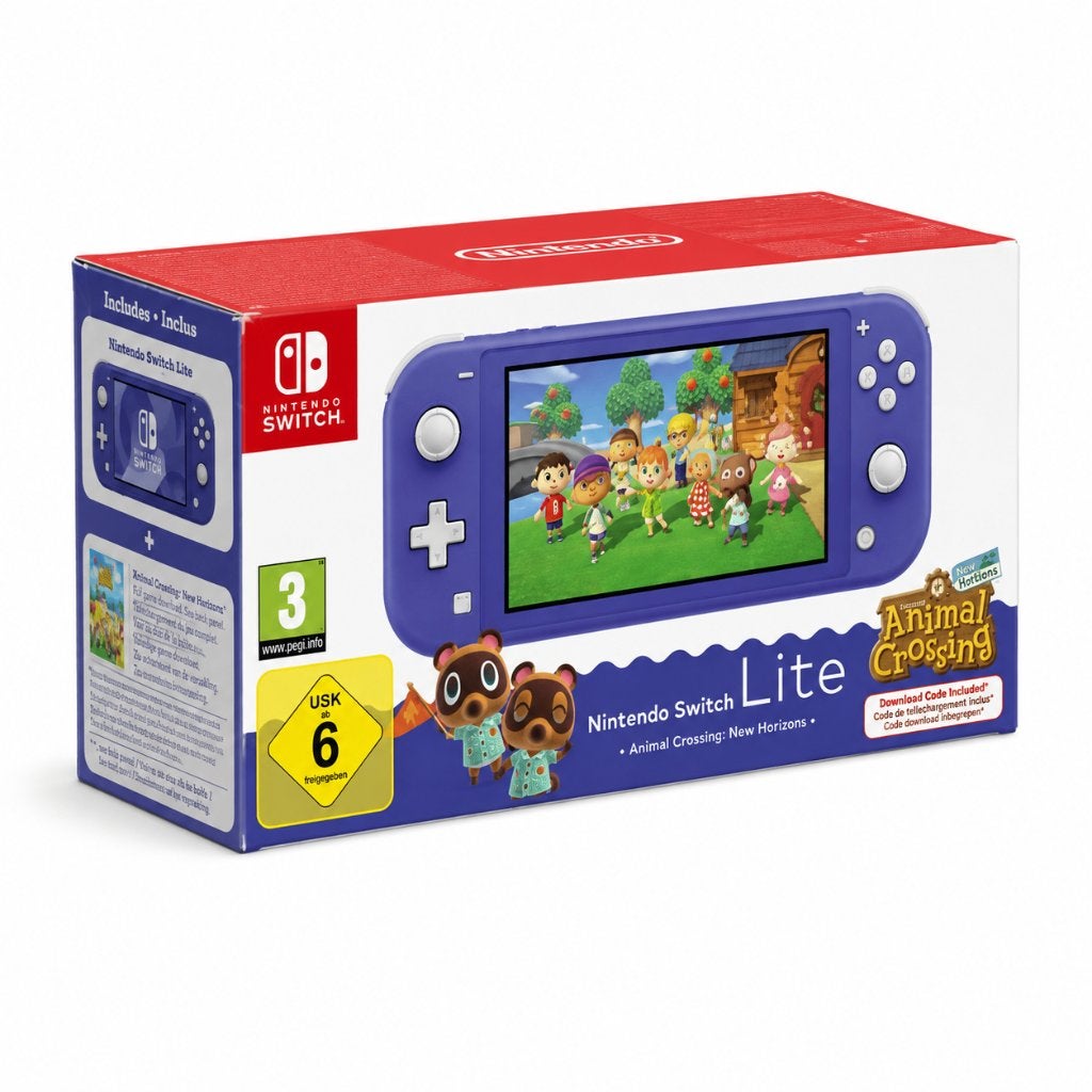 Nintendo Switch Lite Blauw Compleet met Doos | ZGAN