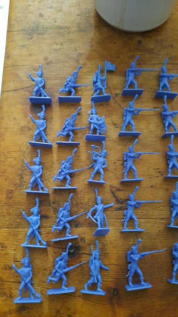 French Voltigeurs, Hobby en Vrije tijd, Ophalen of Verzenden, Zo goed als nieuw, 1:50 of kleiner, Figuur of Figuren