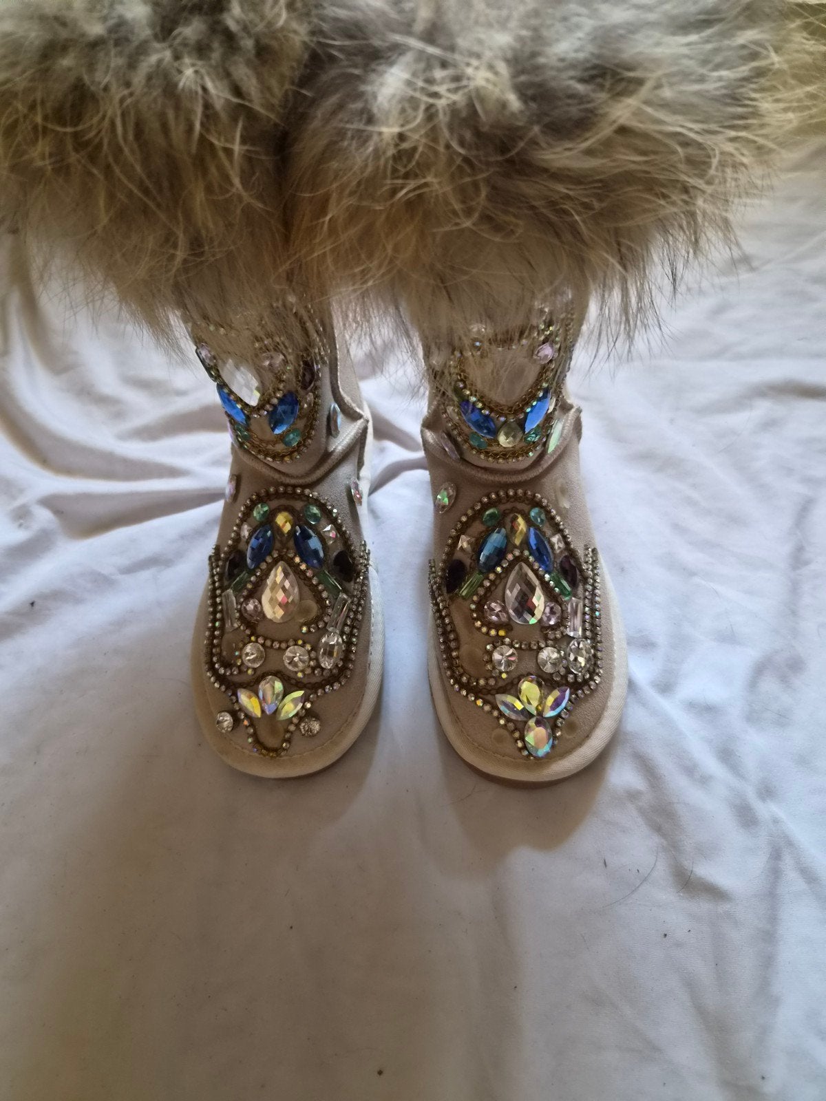 zeer leuke imitatie Uggs met stenen, Ophalen of Verzenden, Bruin, Snowboots
