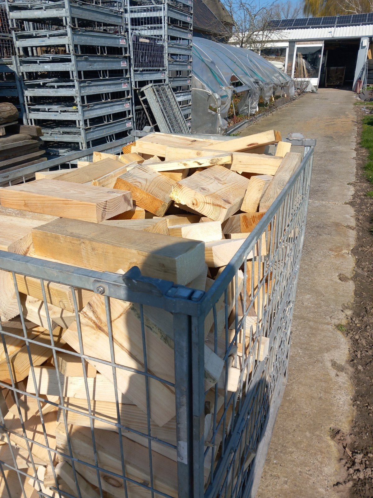 Haardhout, Tuin en Terras, Minder dan 3 m³, Ophalen, Overige houtsoorten, Blokken