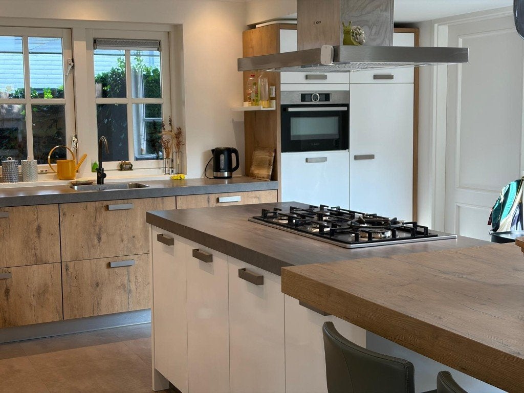 Complete Tulp keuken, Huis en Inrichting, Ophalen, Gebruikt, Wit, Kunststof
