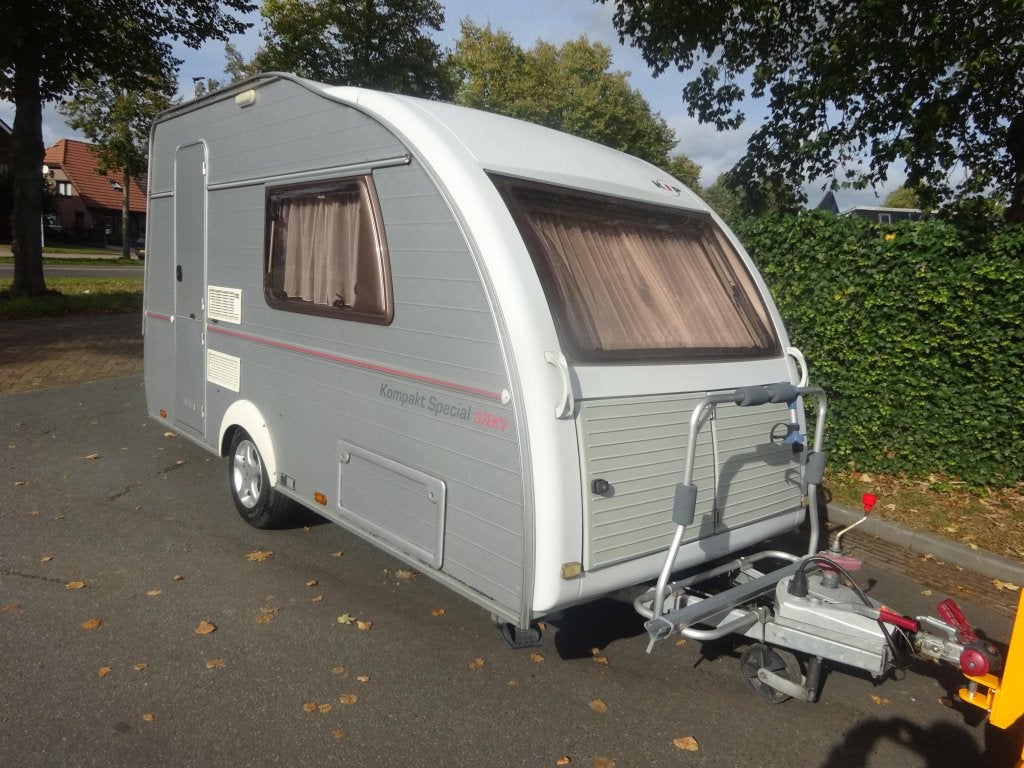 Kip Kompakt 37 EKV Special!!, Caravans en Kamperen, Kip, Tot en met 2, Bedrijf, Lengtebed