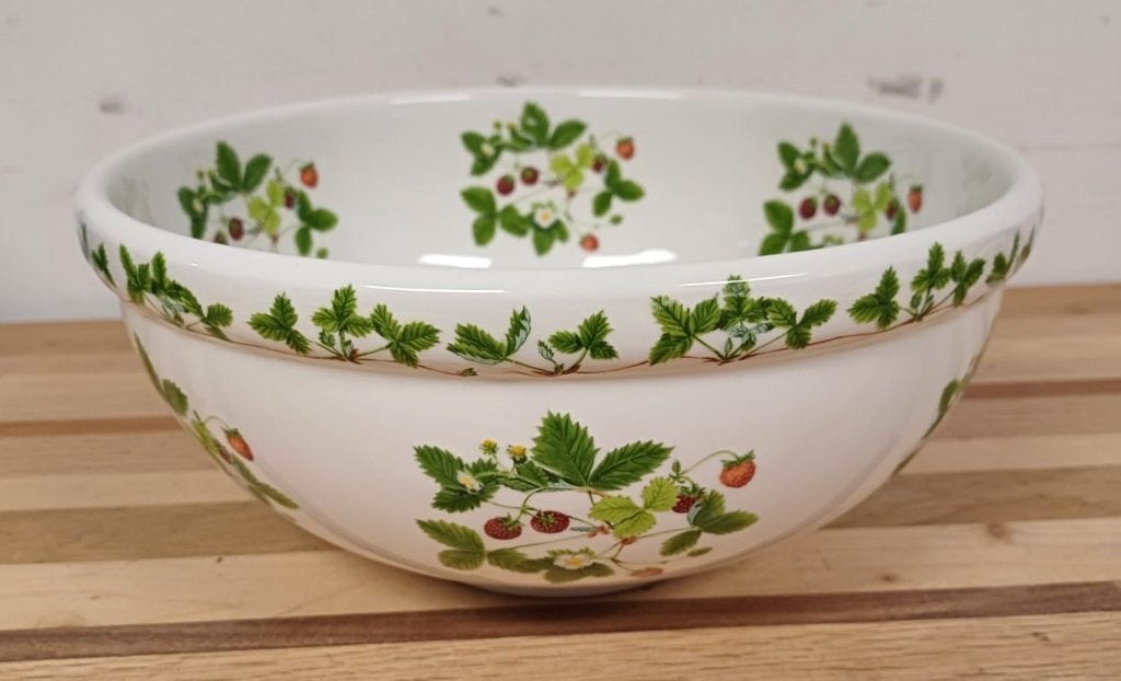 Portmeirion Summer Strawberries  schaal, Overige materialen, Overige merken, Ophalen of Verzenden, Overige stijlen