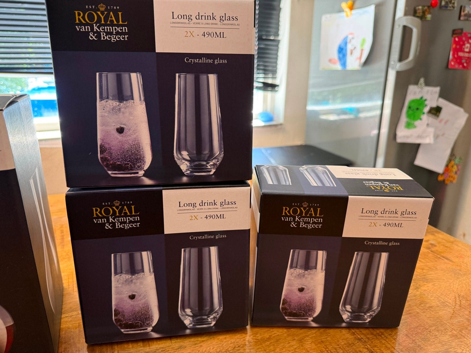 Royal van Kempen & Begeer Longdrinkglazen en Karaf, Ophalen, Nieuw, Overige merken, Glas