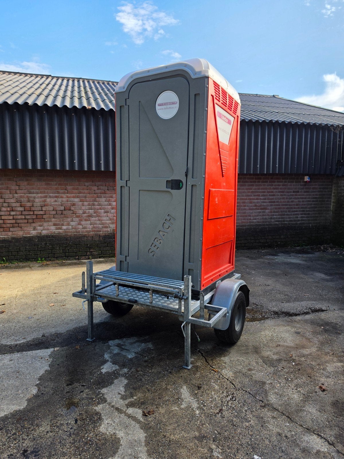 Toiletbox op aanhanger - Dixi / Toiletwagen / Biobox, Ophalen, Nieuw, Overige