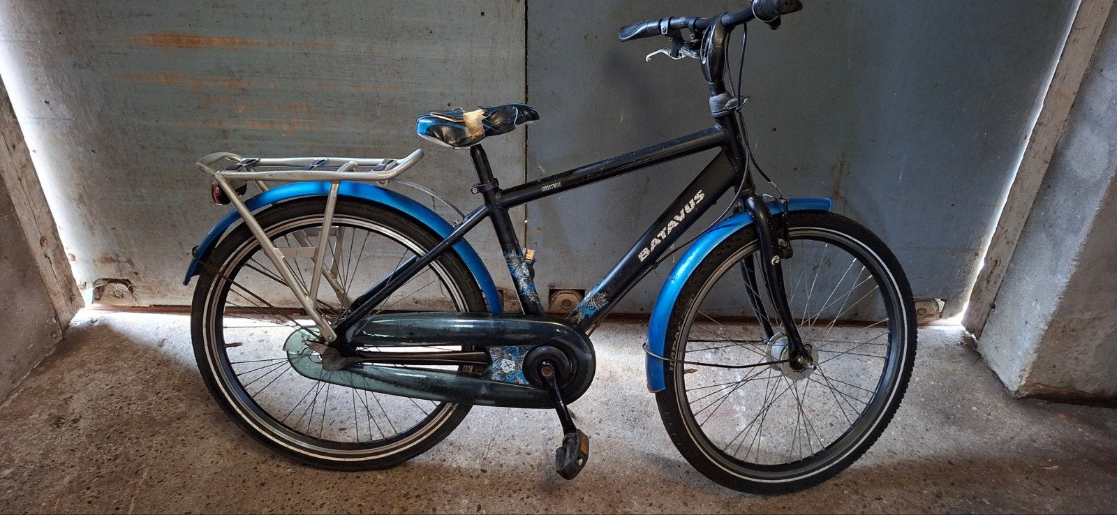 batavus 24 inch, camping of bij opa en oma, Fietsen en Brommers, Fietsen | Vouwfietsen, Ophalen, Gebruikt, 20 inch of meer, Batavus