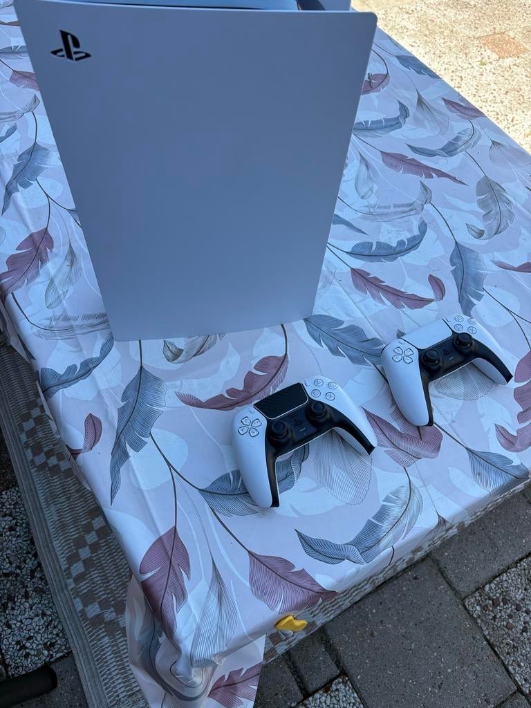 Playstation 5 met 2 controllers en draagtas, Ophalen, Gebruikt, Playstation 5