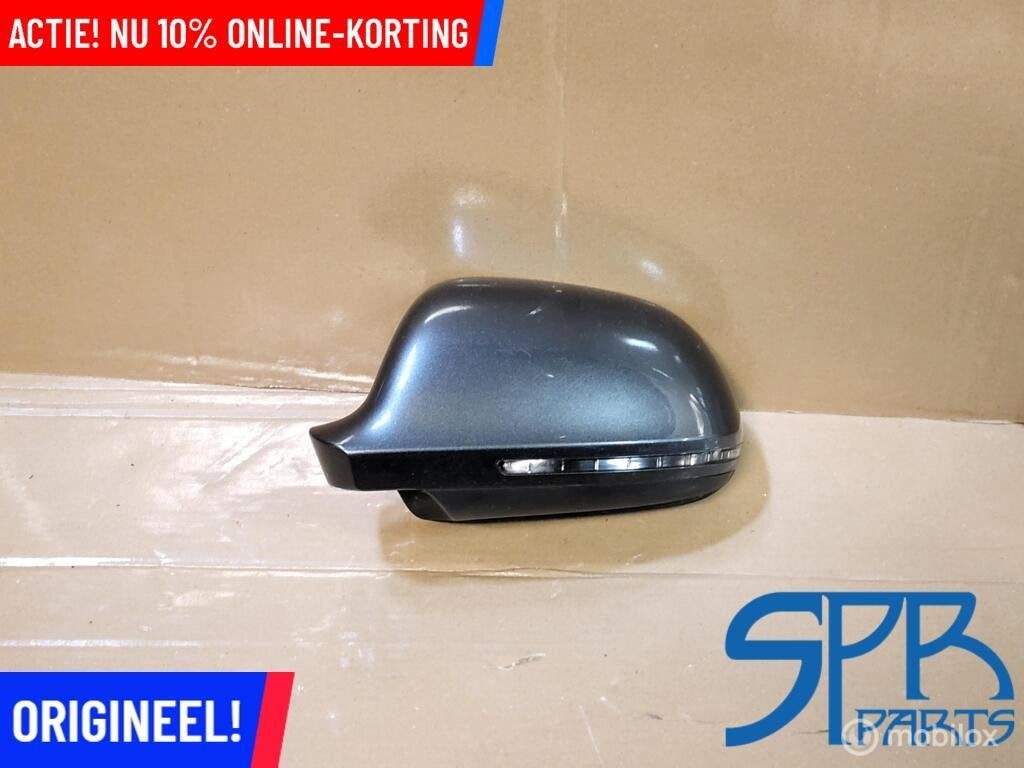 AUDI A3 8P A4 A5 8T SPIEGELKAP LZ7S LINKS BUITEN SPIEGEL KAP, Auto-onderdelen, Spiegels, Nieuw, AUDI, Audi, Ophalen of Verzenden