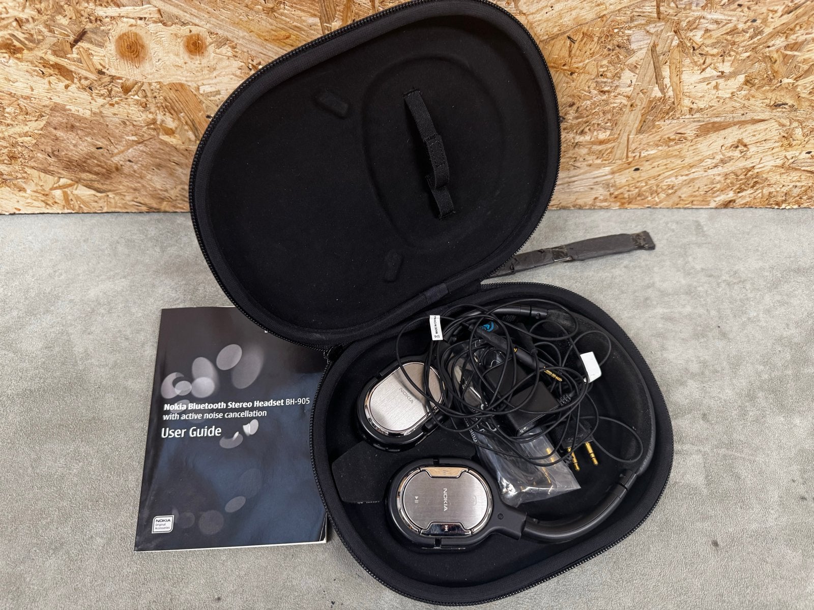 Nokia Bluetooth Stereo Headset BH-905 Noise Cancelling -ReK4, Overige merken, Gebruikt, Ophalen of Verzenden, Over-ear