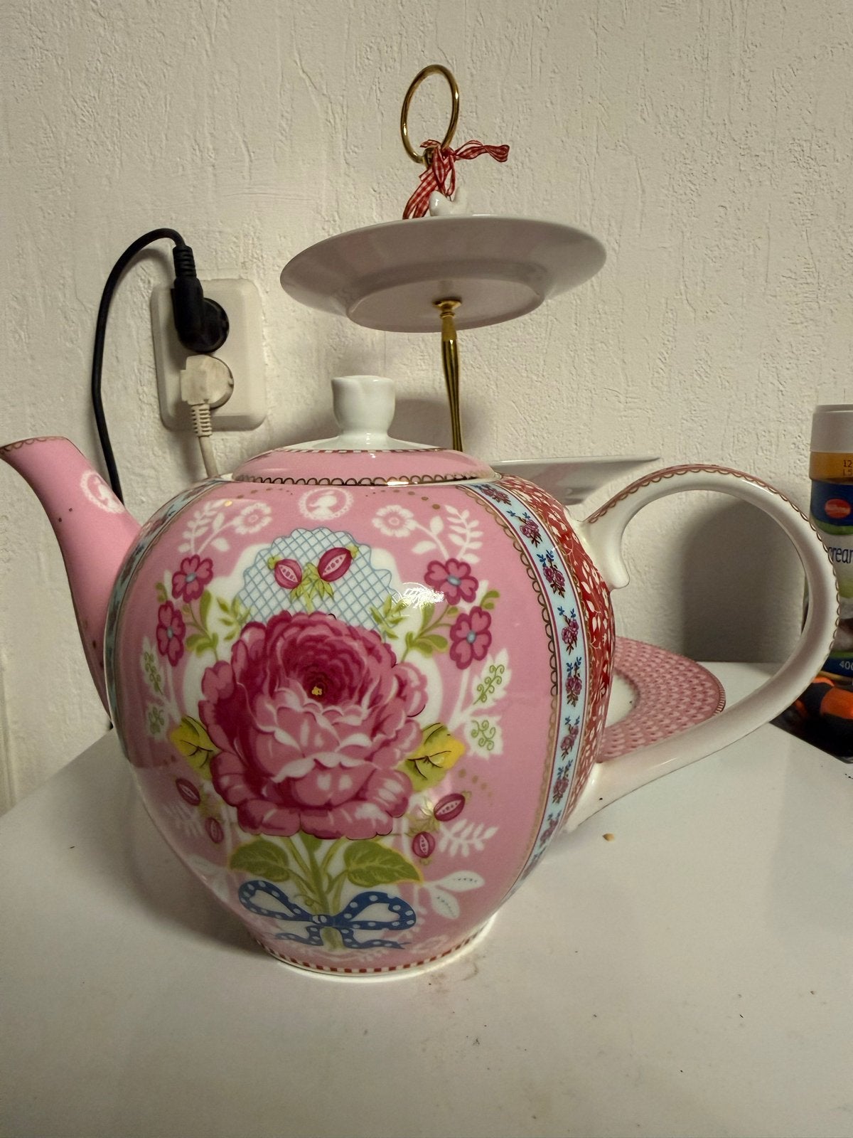 Pip Studio roze theepot - Zo goed als nieuw, Ophalen, Zo goed als nieuw