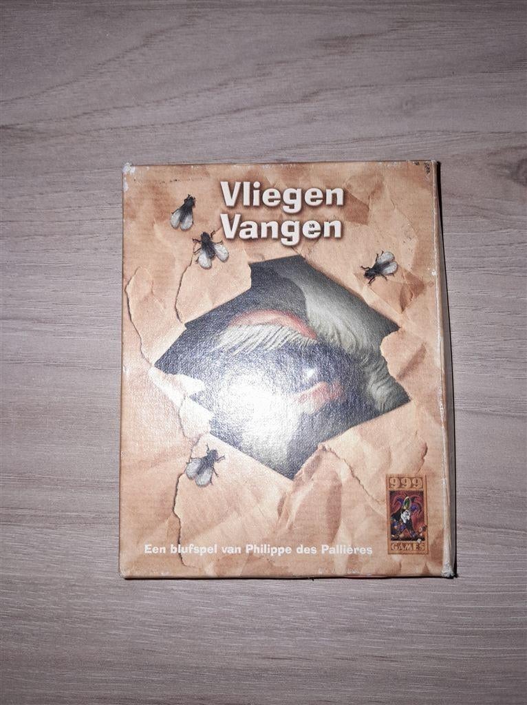 vliegen vangen - 999 games - s4869, Verzenden, Zo goed als nieuw