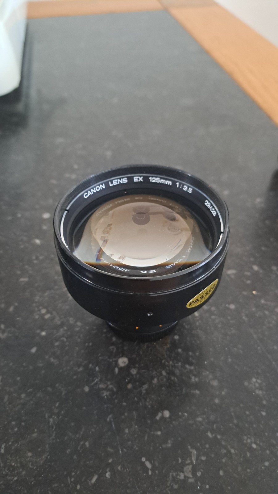 Canon EX 125mm 1:3.5 lens, Ophalen, Gebruikt, Canon, Telelens