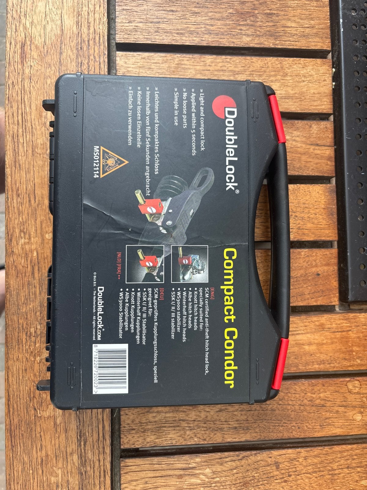 DoubleLock Compact Condor Dissel slot, Auto diversen, Anti-diefstal, Zo goed als nieuw, Ophalen of Verzenden