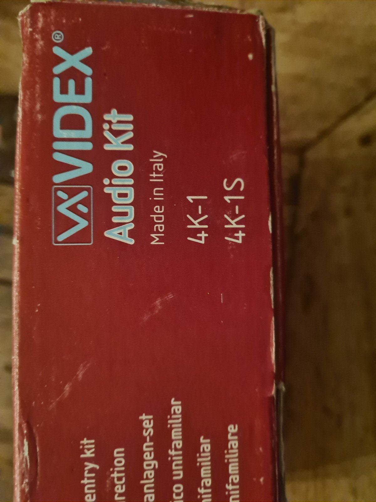Videx 4K Series Audio Intercom Kit - Nieuw in doos, Doe-het-zelf en Verbouw, Ophalen of Verzenden, Nieuw, Compleet systeem, Overige soorten