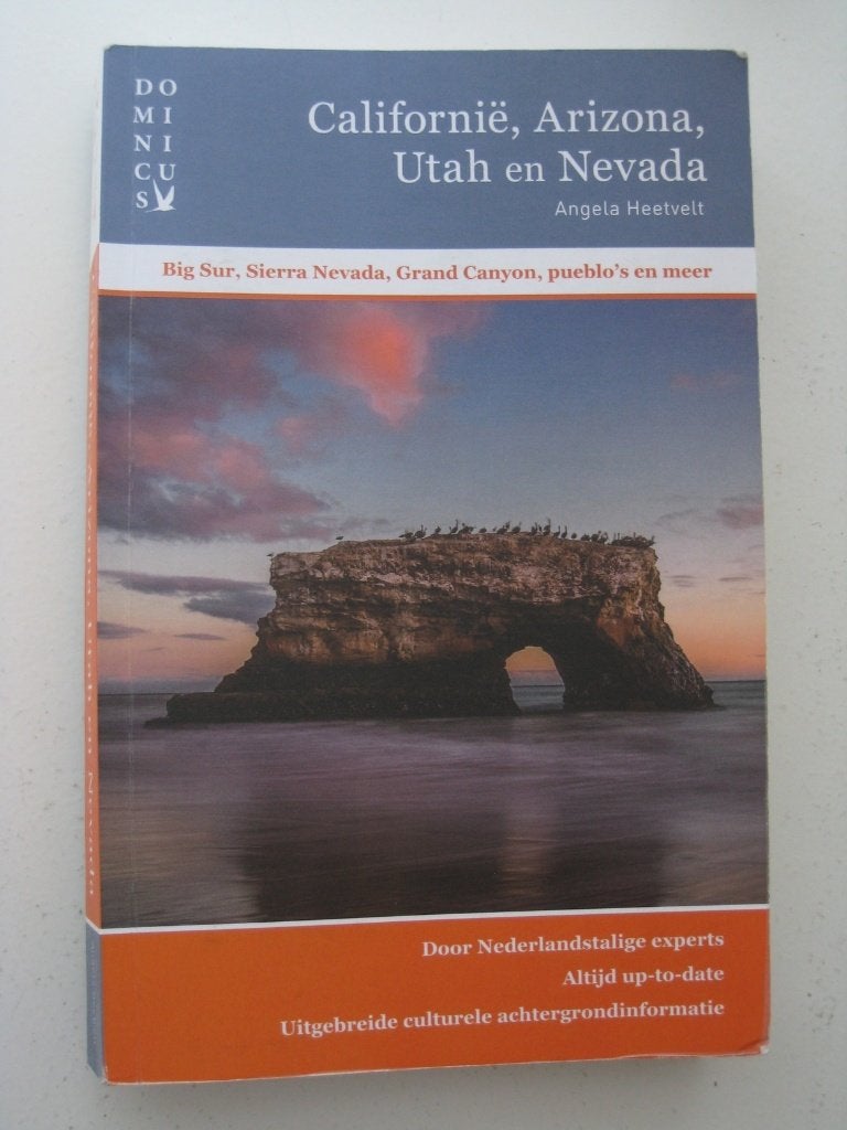 Reisgids Californië, Arizona, Utah en Nevada - Dominicus, Overige merken, Ophalen of Verzenden, Zo goed als nieuw, Reisgids of -boek