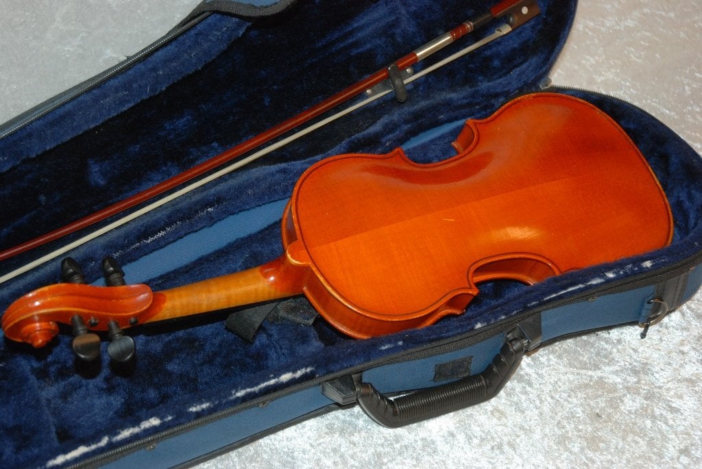 Viool 3/4 met koffer en strijkstok  <26260973>, Gebruikt, ., Ophalen of Verzenden, .