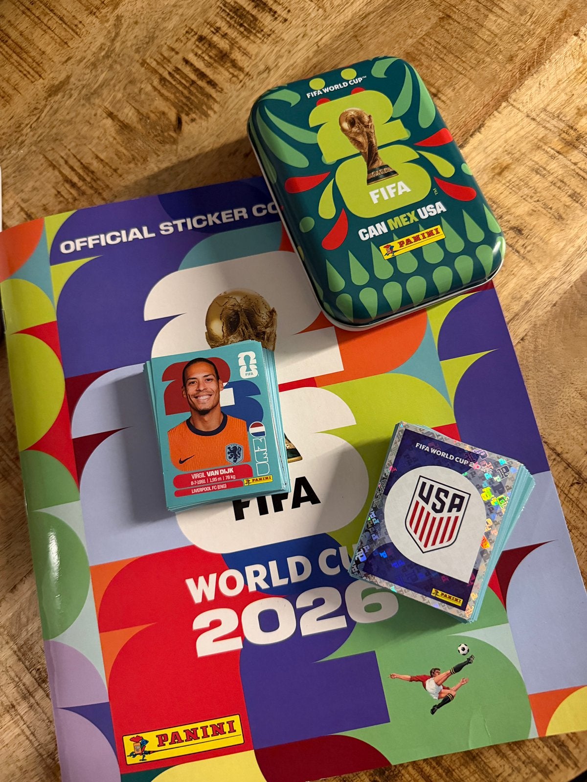 Panini WK | World Cup 2026 stickers v.a €0,30 per stickers, Verzenden, Nieuw, Meerdere stickers