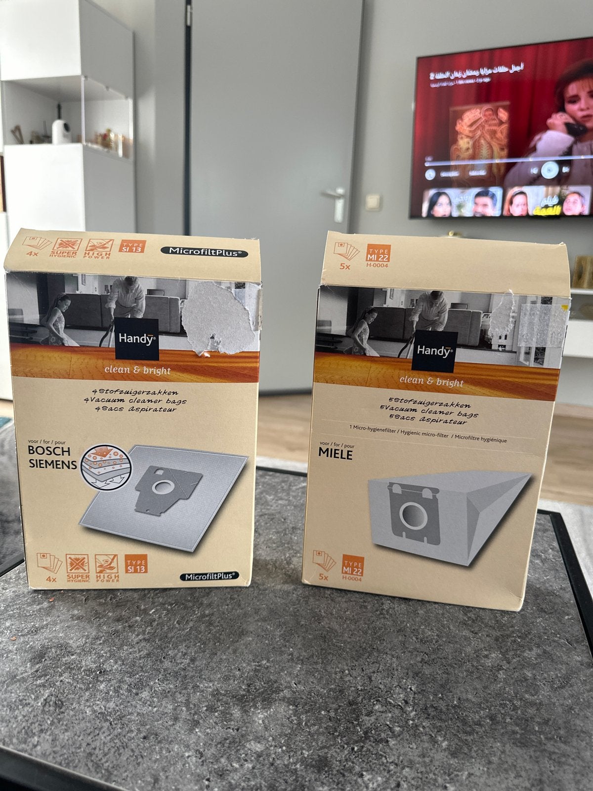 Handy Stofzuigerzakken voor Bosch Siemens en Miele, Witgoed en Apparatuur, Stofzuigers, Stofzak, Overige merken, Overige typen