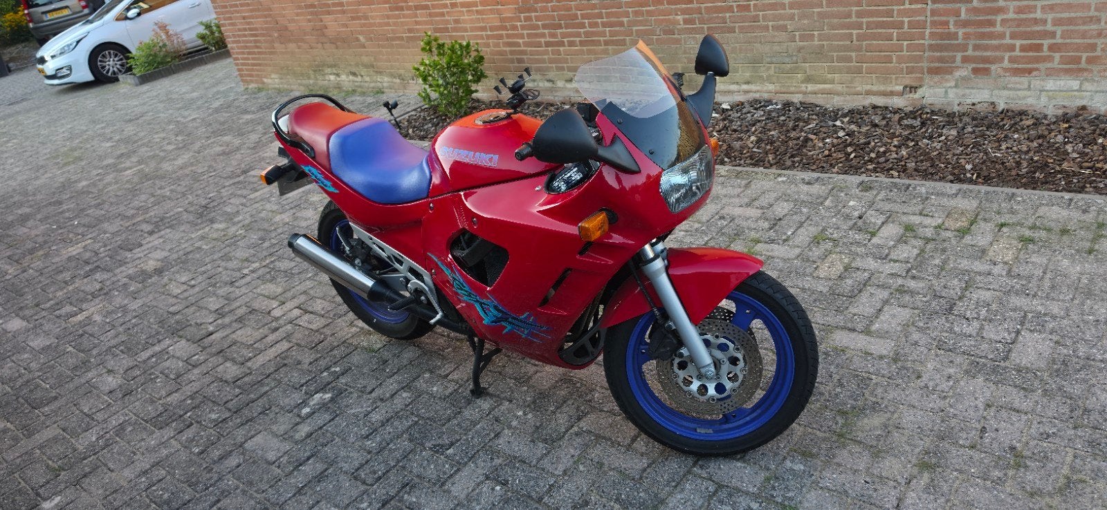 Suzuki GSX 600F - Rode Sportieve Toermotor, Motoren, Motoren | Suzuki, 4 cilinders, Motorrijbewijs A, Gebruikt, Particulier