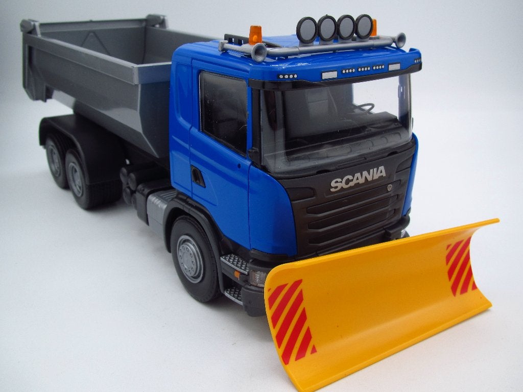 EMEK - 15504 Scania G met Sneeuwploeg nieuw in doos, Overige merken, Groter dan 1:32, Ophalen of Verzenden, Zo goed als nieuw