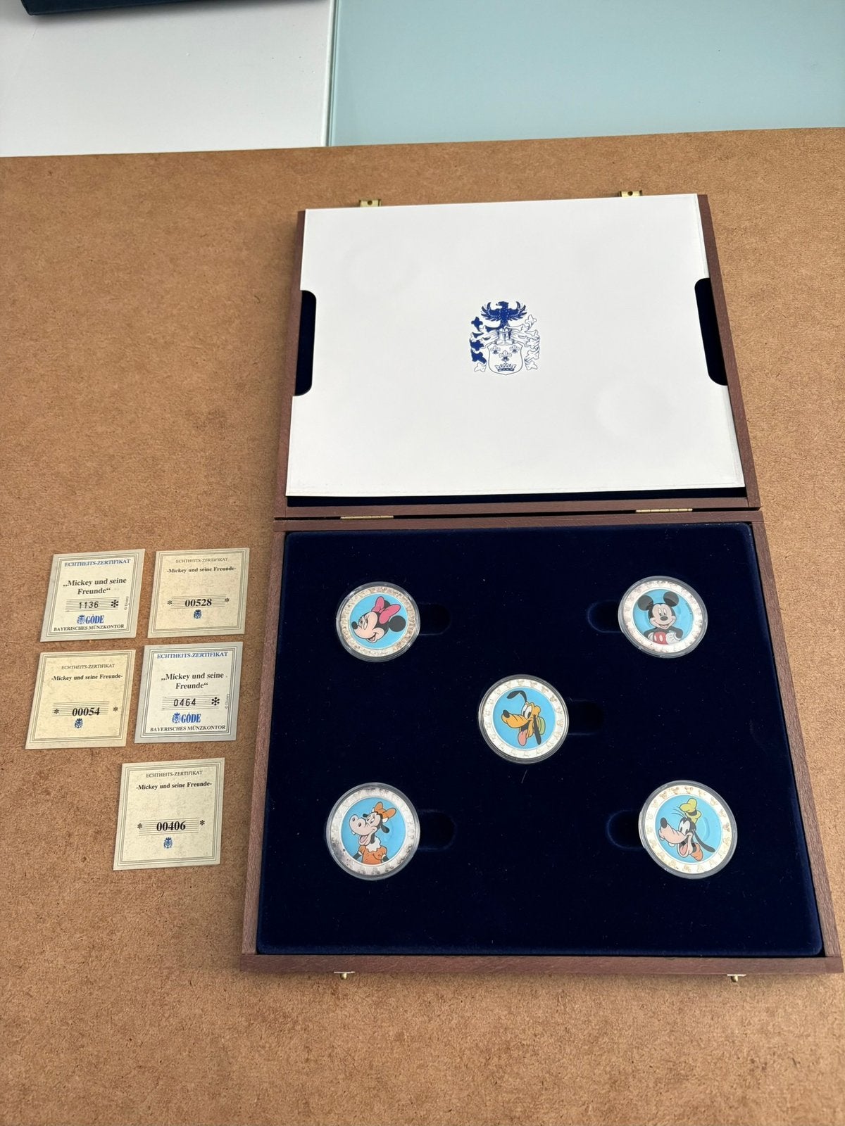 Disney munten set, Ophalen of Verzenden, Buitenland, Munten