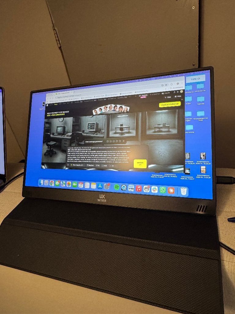 Draagbare (Portable) Monitor 3.0 - Full HD 15.6 Inch, Computers en Software, IPS, DisplayPort, Full HD, Ophalen of Verzenden