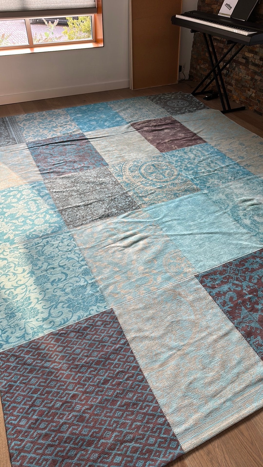 De Poortere design tapijt, Ophalen, Zo goed als nieuw, Rechthoekig, 200 cm of meer