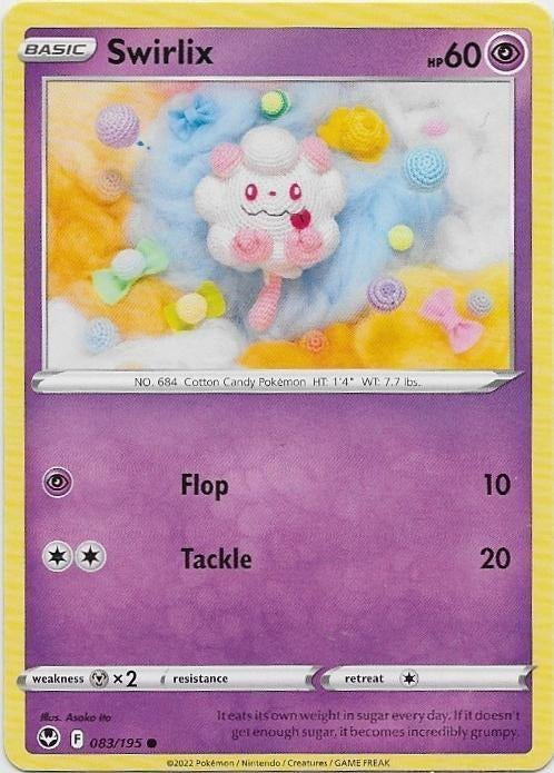 Silver Tempest,  Swirlix [common] 83/195, Verzenden, Nieuw, Losse kaart