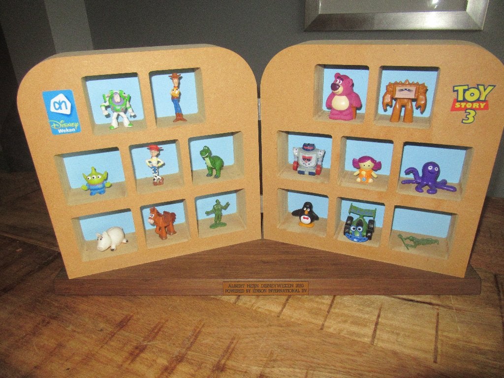 Unieke verzameling 2010 van 16 Toy story 3 Disney weken AH, Ophalen of Verzenden, Overige figuren, Nieuw, Beeldje of Figuurtje