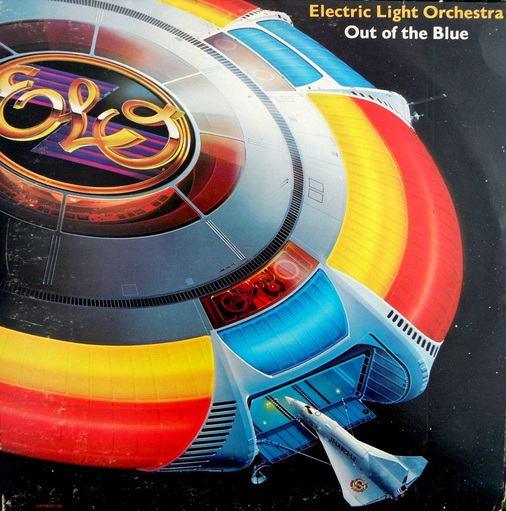 Electric Light Orchestra - OUT OF THE BLUE @1977, Progressive Rock, Ophalen of Verzenden, Zo goed als nieuw, Beschermende buitenhoes