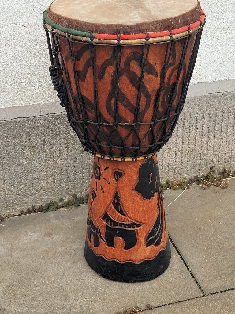 Yembe / DJEMBE / Afrikaanse Trommel / Handtrommel / Jembe, Muziek en Instrumenten, Ophalen, Gebruikt, Trommel