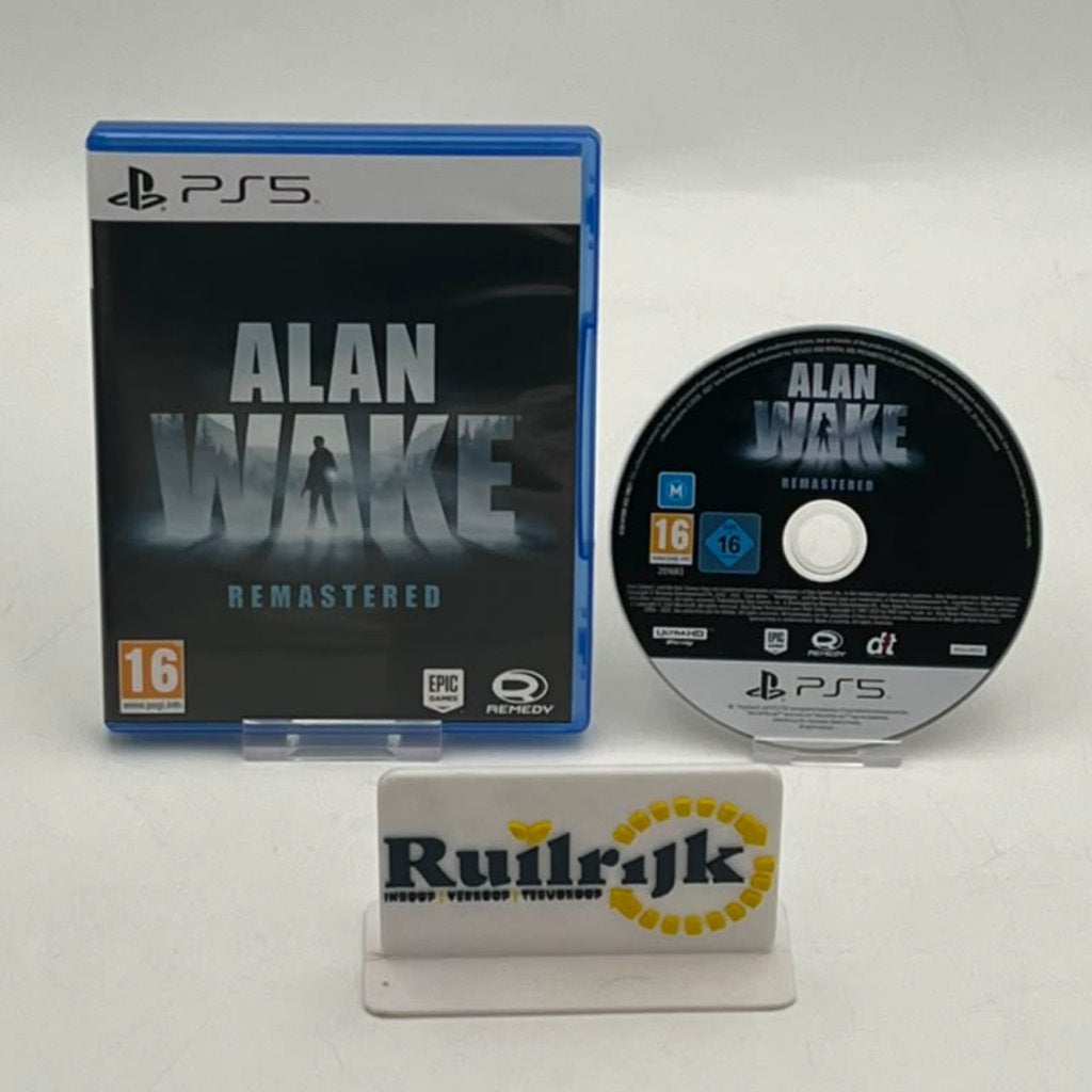 Alan Wake Remastered - Playstation 5 ( PS5 ) game, Sony, Zo goed als nieuw, Support@sony.com, 1-7-1 Konan, Minato-ku
Tokyo 108-0075
Japan