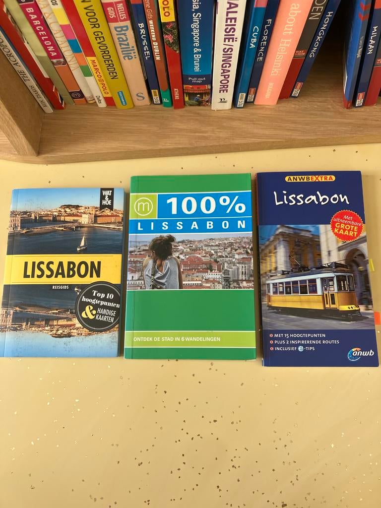 Reisgidsen Lissabon: Wat & Hoe, 100% Lissabon, ANWB Extra, Boeken, Reisgidsen, Zo goed als nieuw, Reisgids of -boek, Europa, ANWB