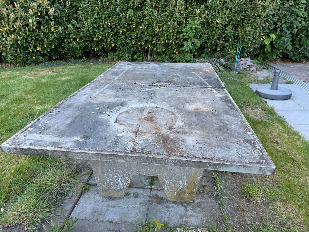 Tafeltennistafel - Betonverf nodig, Ophalen, Gebruikt, Tafel Outdoor
